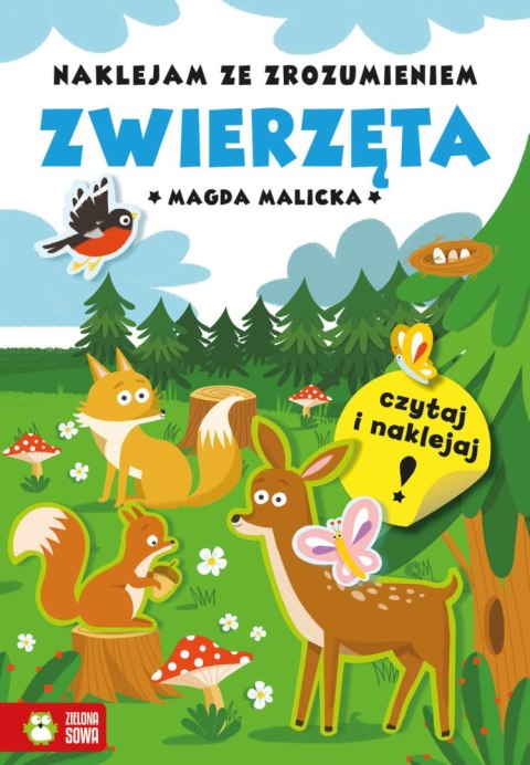 Naklejam ze zrozumieniem. Zwierzęta Naklejam ze zrozumieniem. Zwierzęta
