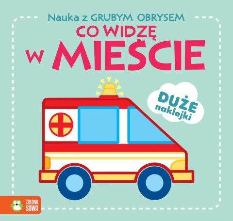 Nauka z grubym obrysem. Co widzę w mieście? Nauka z grubym obrysem. Co widzę w mieście?