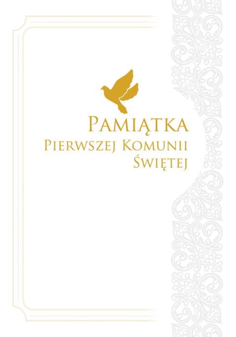 Pamiątka Pierwszej Komunii Świętej A4 Pamiątka Pierwszej Komunii Świętej A4