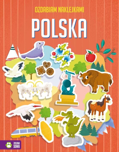 Ozdabiam naklejkami. Polska Ozdabiam naklejkami. Polska