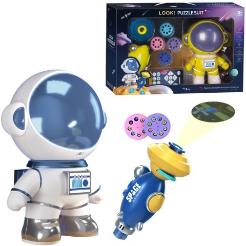 ASTRONAUTA Z PROJEKTOREM NA PILOTA 1SZT ASTRONAUTA Z PROJEKTOREM NA PILOTA 1SZT