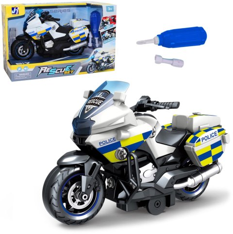 MOTOCYKL POLICYJNY ROZKRĘCANY NA BATERIE 1 SZT MOTOCYKL POLICYJNY ROZKRĘCANY NA BATERIE 1 SZT