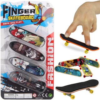 ZESTAW DESKOROLKA NA PALEC 4 SZTUKI FINGERBOARD MINI DESKOROLKA