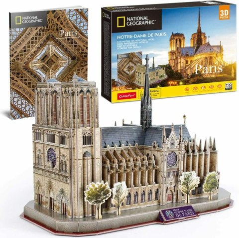 CUBIC FUN PUZZLE 3D NATIONAL GEOGRAPHIC NOTRE DAME