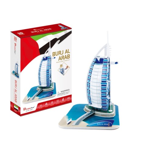 CUBIC FUN PUZZLE 3D WIEŻOWIEC BURJ AL. ARAB - C065H CUBIC FUN PUZZLE 3D WIEŻOWIEC BURJ AL. ARAB - C065H