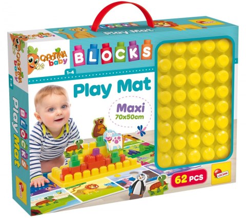 LISCIANI CAROTINA BABY KLOCKI Z MATĄ LISCIANI CAROTINA BABY KLOCKI Z MATĄ