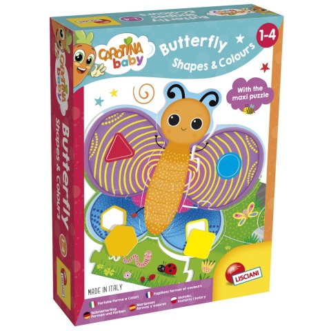 LISCIANI CAROTINA BABY PLUS MOTYL KSZTAŁTY I KOLORY LISCIANI CAROTINA BABY PLUS MOTYL KSZTAŁTY I KOLORY