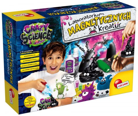 LISCIANI CRAZY SCIENCE LABORATORIUM MAGNETYCZNYCH KREATUR LISCIANI CRAZY SCIENCE LABORATORIUM MAGNETYCZNYCH KREATUR