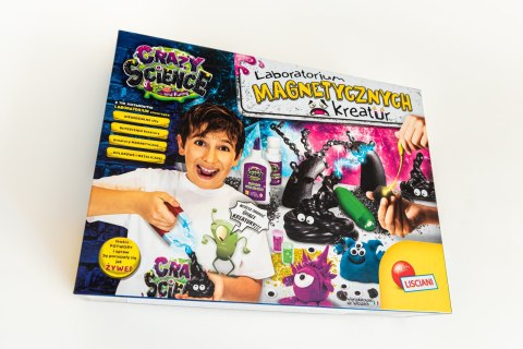 LISCIANI CRAZY SCIENCE LABORATORIUM MAGNETYCZNYCH KREATUR LISCIANI CRAZY SCIENCE LABORATORIUM MAGNETYCZNYCH KREATUR