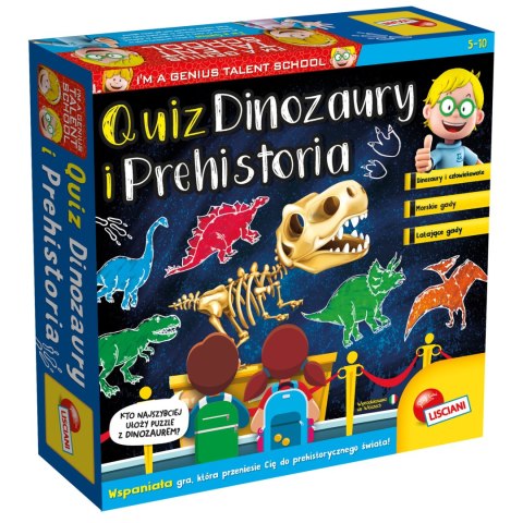 LISCIANI I"M A GENIUS QUIZ - DINOZAURY I PREHISTORIA LISCIANI I"M A GENIUS QUIZ - DINOZAURY I PREHISTORIA