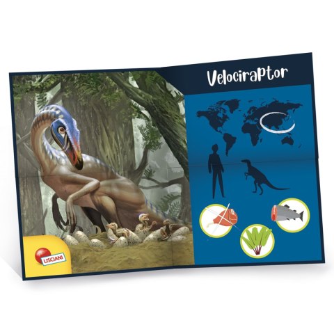 LISCIANI I"M A GENIUS SUPER KIT VELOCIRAPTOR LISCIANI I"M A GENIUS SUPER KIT VELOCIRAPTOR