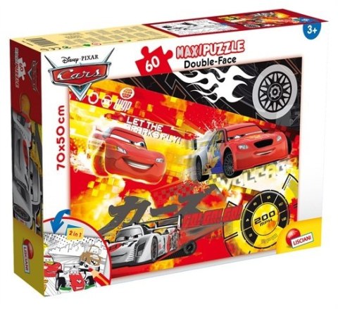 LISCIANI PUZZLE DWUSTRONNE SUPERMAXI 60 EL.CARS LISCIANI PUZZLE DWUSTRONNE SUPERMAXI 60 EL.CARS