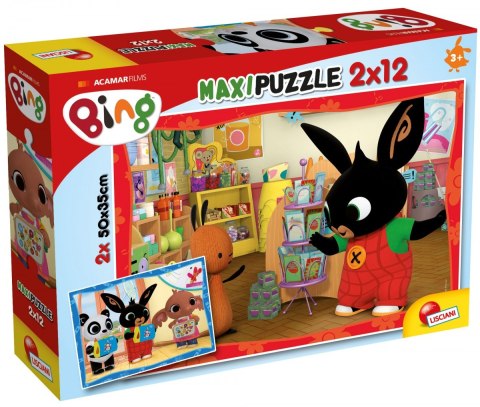 LISCIANI PUZZLE SUPERMAXI BING 12+12 EL. SZKOŁA LISCIANI PUZZLE SUPERMAXI BING 12+12 EL. SZKOŁA