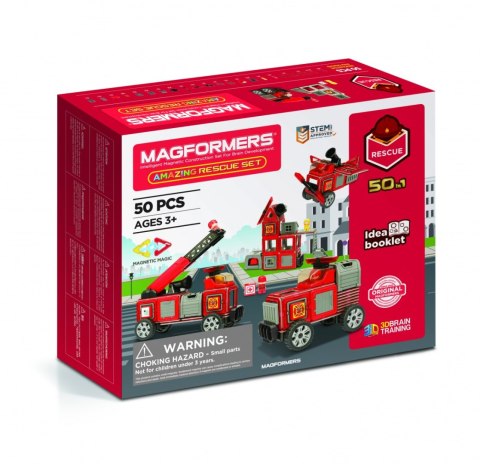 MAGFORMERS ZESTAW RATUNKOWY 50 EL. MAGFORMERS ZESTAW RATUNKOWY 50 EL.