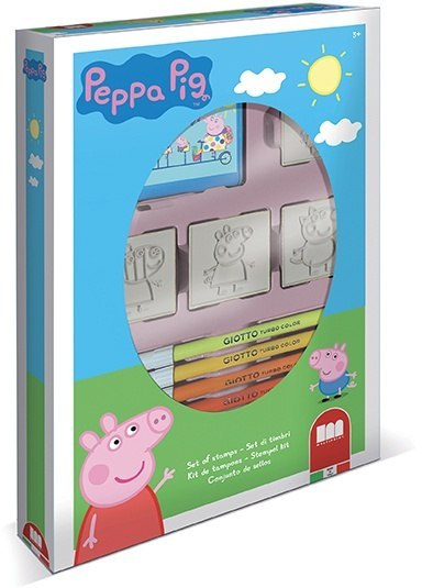 MULTIPRINT PEPPA PIG PIECZĄTKI BOX 4 SZT MULTIPRINT PEPPA PIG PIECZĄTKI BOX 4 SZT