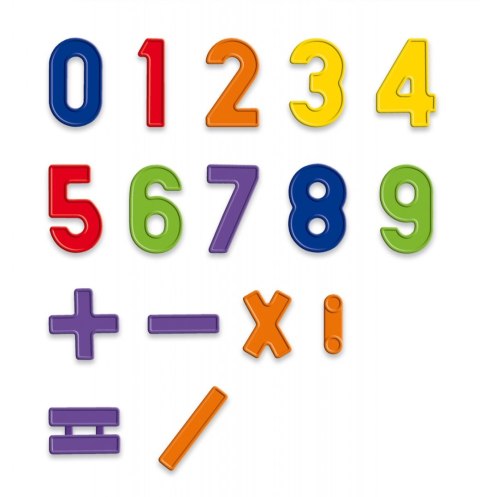 QUERCETTI TABLICA MAGNETYCZNA BASIC CYFRY 48 EL. QUERCETTI TABLICA MAGNETYCZNA BASIC CYFRY 48 EL.