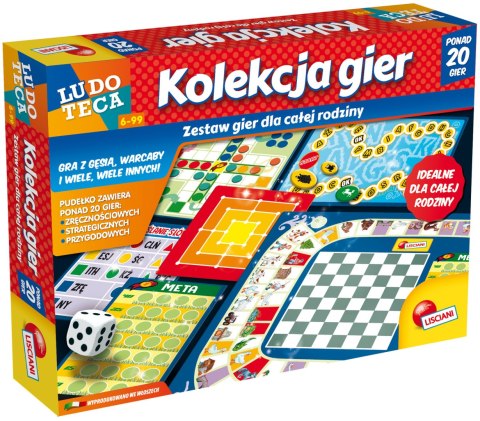 LISCIANI LUDOTECA ZESTAW 20 GIER LISCIANI LUDOTECA ZESTAW 20 GIER