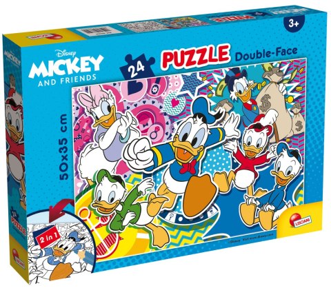 LISCIANI PUZZLE DWUSTRONNE PLUS 24 EL. KACZOR DONALD LISCIANI PUZZLE DWUSTRONNE PLUS 24 EL. KACZOR DONALD