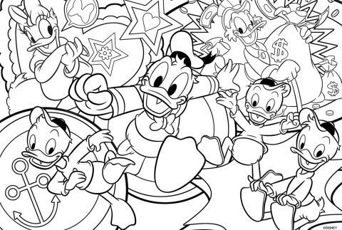LISCIANI PUZZLE DWUSTRONNE PLUS 24 EL. KACZOR DONALD LISCIANI PUZZLE DWUSTRONNE PLUS 24 EL. KACZOR DONALD