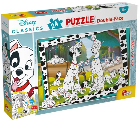 LISCIANI PUZZLE DWUSTRONNE PLUS 24 EL. LISCIANI PUZZLE DWUSTRONNE PLUS 24 EL.