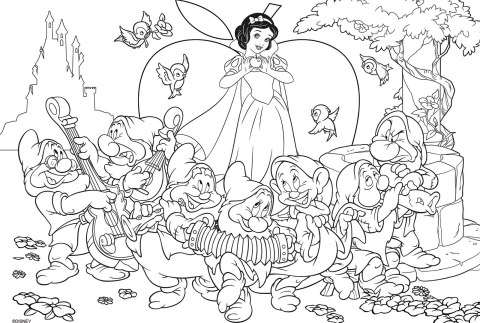 LISCIANI PUZZLE PODŁOGOWE MAXI 24 EL. KRÓLEWNA ŚNIEŻKA LISCIANI PUZZLE PODŁOGOWE MAXI 24 EL. KRÓLEWNA ŚNIEŻKA