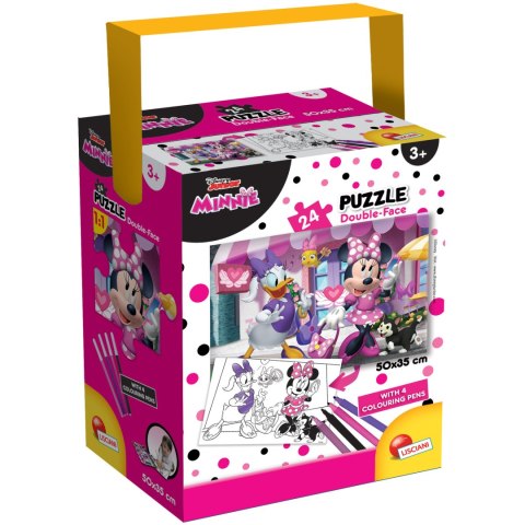 LISCIANI PUZZLE W TUBIE MINI 24 EL. MYSZKA MINNIE LISCIANI PUZZLE W TUBIE MINI 24 EL. MYSZKA MINNIE