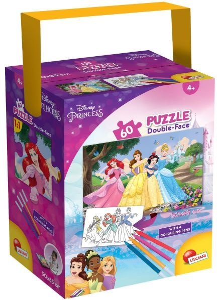LISCIANI PUZZLE W TUBIE MINI 60 EL. KSIĘŻNICZKI LISCIANI PUZZLE W TUBIE MINI 60 EL. KSIĘŻNICZKI