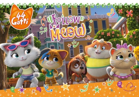 LISCIANI PUZZLE Z RĄCZKĄ MINI 44 KOTY LISCIANI PUZZLE Z RĄCZKĄ MINI 44 KOTY