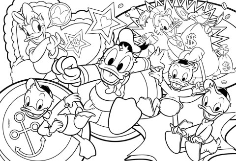 LISCIANI DISNEY PUZZLE DWUSTRONNE MAXI PODŁOGOWE KACZOR DONALD 108 EL. LISCIANI DISNEY PUZZLE DWUSTRONNE MAXI PODŁOGOWE KACZOR DONALD 108 EL.