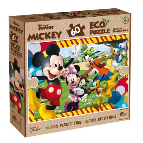 LISCIANI DISNEY PUZZLE EKO DWUSTRONNE MYSZKA MIKI 60 EL. LISCIANI DISNEY PUZZLE EKO DWUSTRONNE MYSZKA MIKI 60 EL.