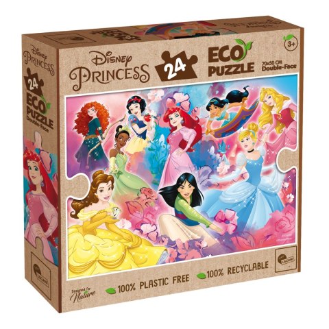 LISCIANI DISNEY PUZZLE EKO DWUSTRONNE PRINCESS 24 EL. LISCIANI DISNEY PUZZLE EKO DWUSTRONNE PRINCESS 24 EL.