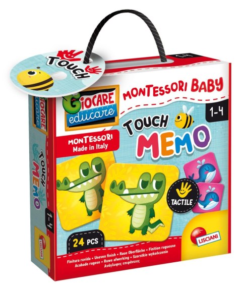 LISCIANI MONTESSORI BABY TOUCH GRA PAMIĘCIOWA LISCIANI MONTESSORI BABY TOUCH GRA PAMIĘCIOWA