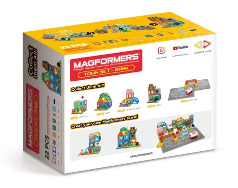 MAGFORMERS TOWN SET- BANK 22 EL. MAGFORMERS TOWN SET- BANK 22 EL.