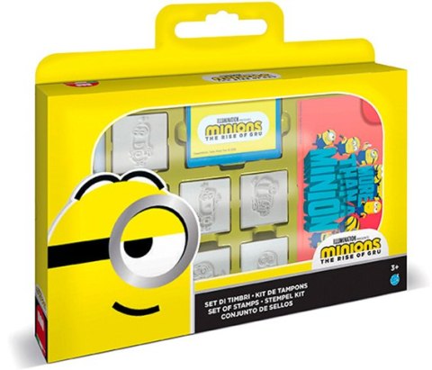 MULTIPRINT MINIONKI PIECZĄTKI W WALIZCE MULTIPRINT MINIONKI PIECZĄTKI W WALIZCE