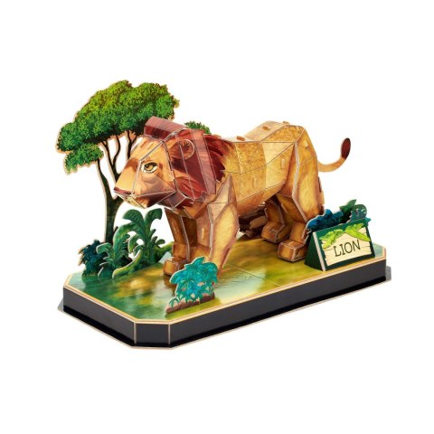 CUBIC FUN PUZZLE 3D ZWIERZĘTA LEW CUBIC FUN PUZZLE 3D ZWIERZĘTA LEW