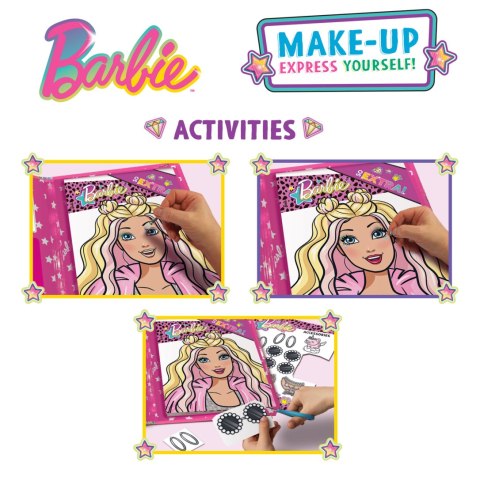 LISCIANI BARBIE SKETCH BOOK MAKE UP EXPRESS YOURSELF