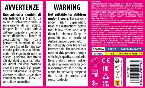 LISCIANI BARBIE STWÓRZ ZMIENIAJĄCY KOLOR LAKIER