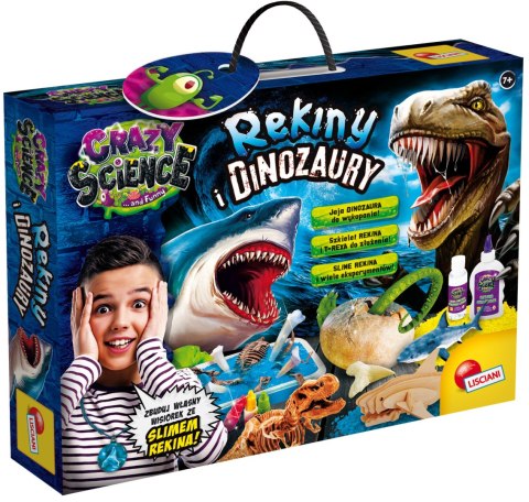 LISCIANI CRAZY SCIENCE REKINY I DINOZAURY LISCIANI CRAZY SCIENCE REKINY I DINOZAURY