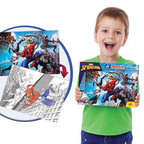 LISCIANI MARVEL PUZZLE DF M-PLUS 48 SPIDERMAN LISCIANI MARVEL PUZZLE DF M-PLUS 48 SPIDERMAN