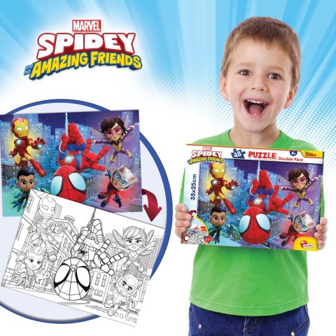 LISCIANI MARVEL PUZZLE DF M-PLUS 48 SPIDEY LISCIANI MARVEL PUZZLE DF M-PLUS 48 SPIDEY
