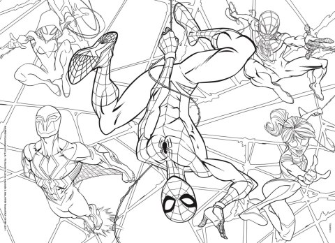 LISCIANI MARVEL PUZZLE DF M-PLUS 60 SPIDERMAN LISCIANI MARVEL PUZZLE DF M-PLUS 60 SPIDERMAN
