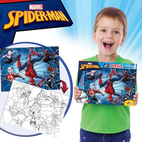 LISCIANI MARVEL PUZZLE DF M-PLUS 60 SPIDERMAN LISCIANI MARVEL PUZZLE DF M-PLUS 60 SPIDERMAN