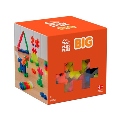 PLUS-PLUS BIG ZESTAW W KOLORACH NEONOWYCH - 100 ELEMENTÓW PLUS-PLUS BIG ZESTAW W KOLORACH NEONOWYCH - 100 ELEMENTÓW