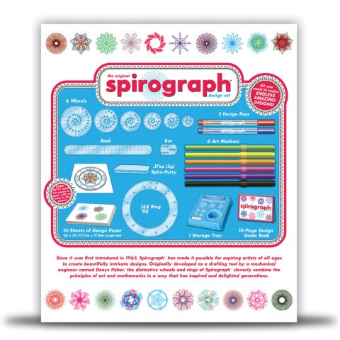 SPIROGRAPH ZESTAW DO PROJEKTOWANIA SPIROGRAPH ZESTAW DO PROJEKTOWANIA