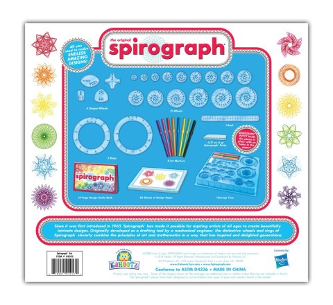 SPIROGRAPH ZESTAW Z PISAKAMI SPIROGRAPH ZESTAW Z PISAKAMI