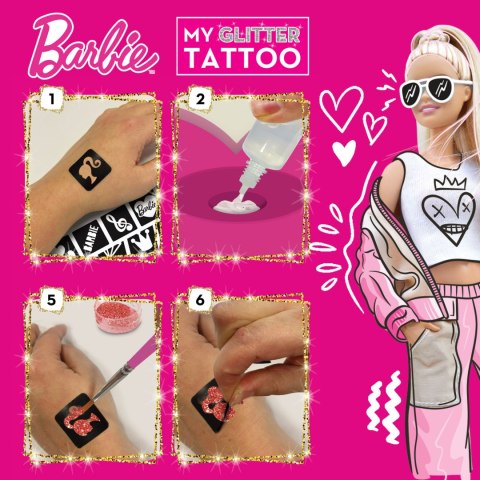 LISCIANI BARBIE BROKATOWE TATUAŻE LISCIANI BARBIE BROKATOWE TATUAŻE