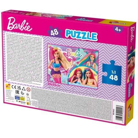 LISCIANI BARBIE PUZZLE M-PLUS 48 - FEELING MAGICAL LISCIANI BARBIE PUZZLE M-PLUS 48 - FEELING MAGICAL