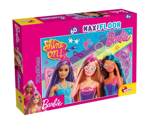 LISCIANI BARBIE PUZZLE MAXIFLOOR 60 LISCIANI BARBIE PUZZLE MAXIFLOOR 60