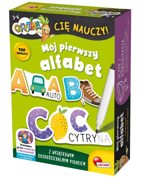 LISCIANI CAROTINA CIĘ NAUCZY! MÓJ PIERWSZY ALFABET LISCIANI CAROTINA CIĘ NAUCZY! MÓJ PIERWSZY ALFABET