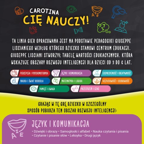 LISCIANI CAROTINA CIĘ NAUCZY! MÓJ PIERWSZY ALFABET LISCIANI CAROTINA CIĘ NAUCZY! MÓJ PIERWSZY ALFABET